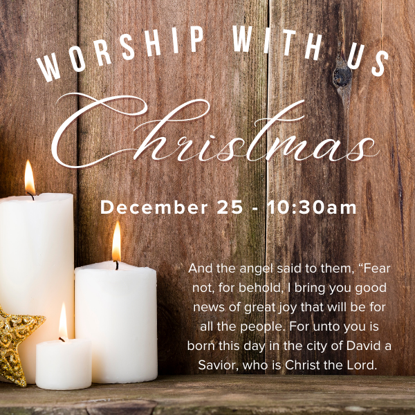 Christmas Worship Come To First
