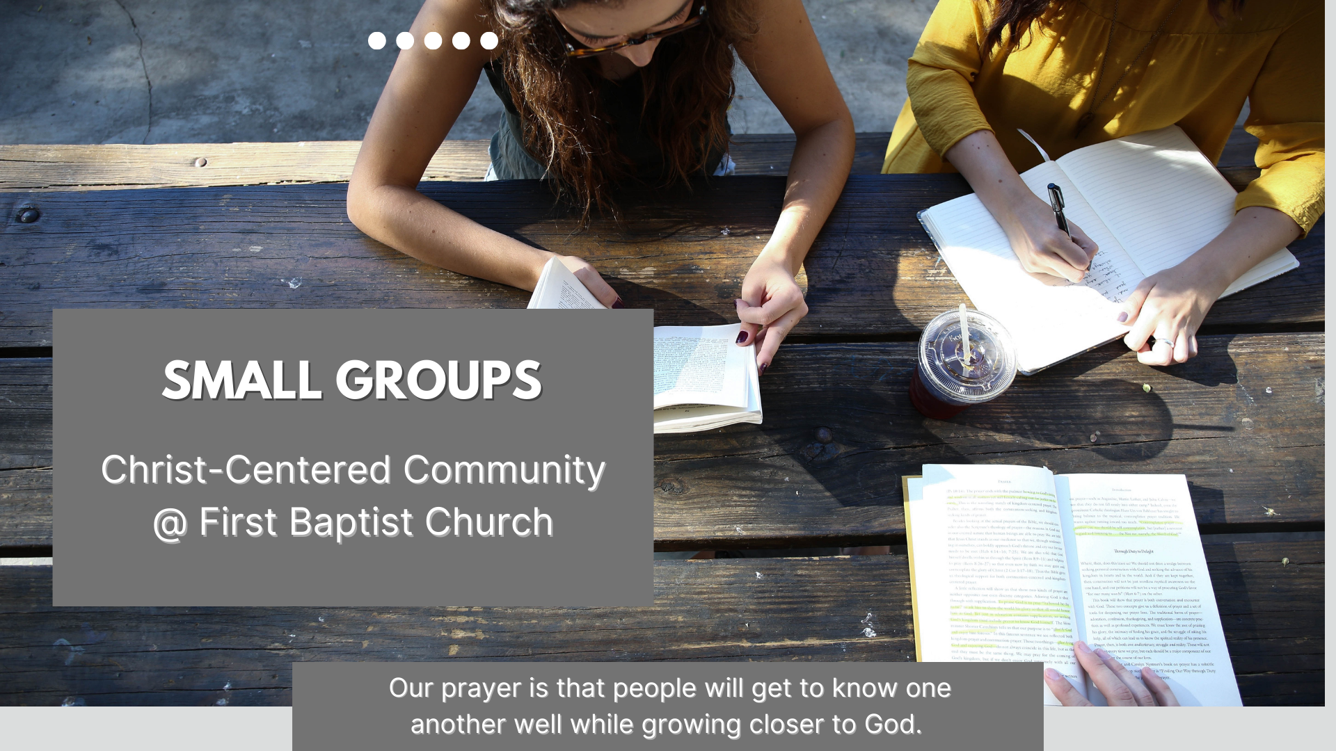 small groups Slide (1)